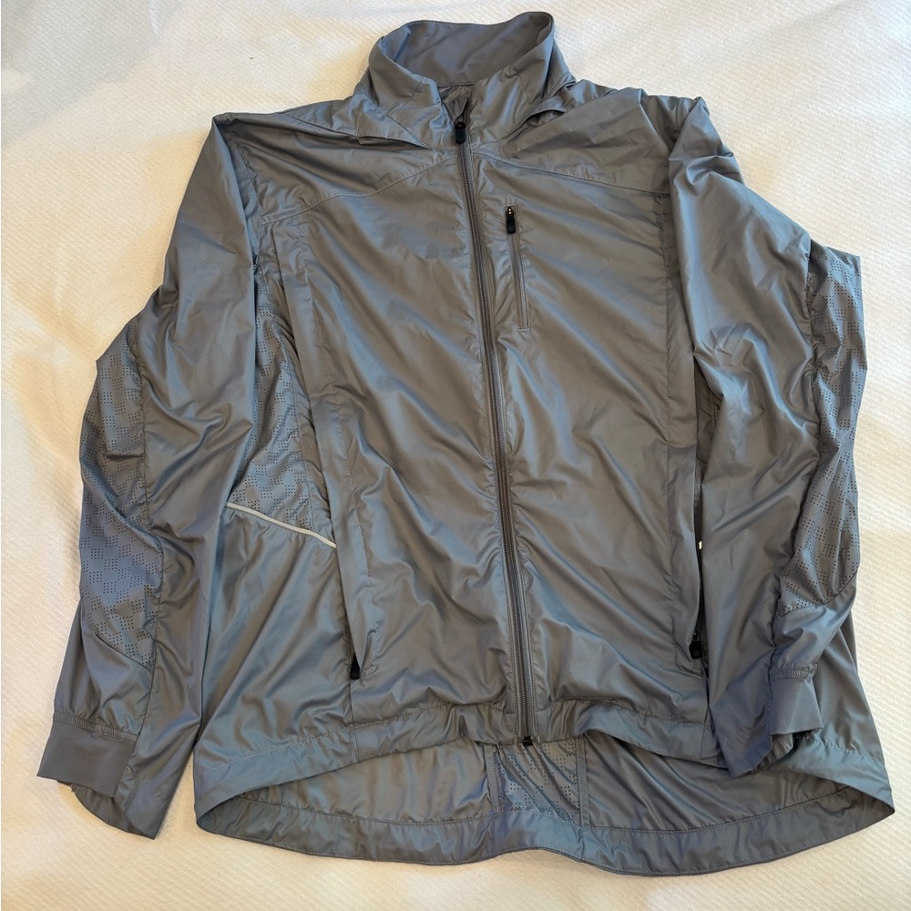lululemon athletica Gray Windbreaker Jacket